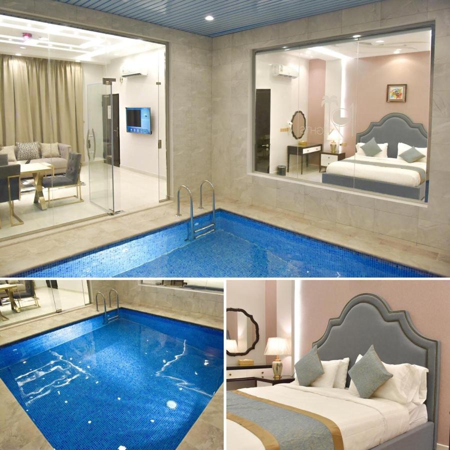 Nine Nights Chalet For Families Ahad Rafidah Exteriör bild